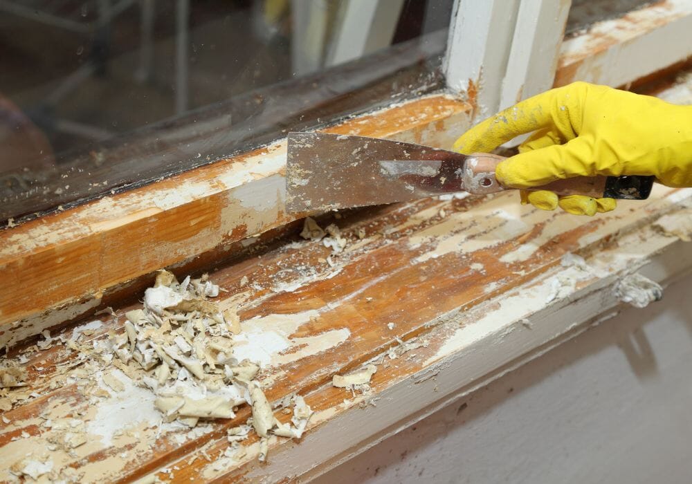 finestra sverniciata